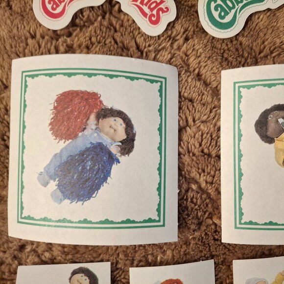 20x Vintage RARE Cabbage Patch Kids Stickers – NEVER USED - Picture 3 of 14